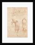 Washerwomen on the Banks of the Tiber and Studies of the Chateau Saint-Ange by Raphael