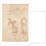 Washerwomen on the Banks of the Tiber and Studies of the Chateau Saint-Ange by Raphael