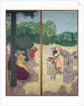 The Public Gardens: Young Girls Playing and the Interrogation, 1894 by Edouard Vuillard