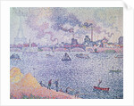 The Seine, Grenelle, 1899 by Paul Signac