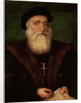 Portrait presumed to be of Vasco da Gama, c.1524 by Portuguese School