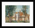 Le Loing à Moret, Septembre Matin by Alfred Sisley