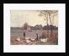 On the Banks of the Loing by Alfred Sisley