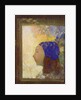 Young Girl in a Blue Bonnet, after 1890 by Odilon Redon
