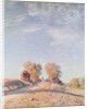 Uphill Road in Sunshine, 1891 by Alfred Sisley