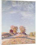 Uphill Road in Sunshine, 1891 by Alfred Sisley
