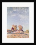 Uphill Road in Sunshine, 1891 by Alfred Sisley