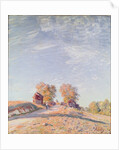 Uphill Road in Sunshine, 1891 by Alfred Sisley