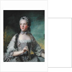 Portrait of Adelaide de France with a Fan, 1749 by Jean-Marc Nattier