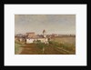 Trinita dei Monti from the Villa Medici, c.1830-34 by Jean Baptiste Camille Corot