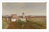 Trinita dei Monti from the Villa Medici, c.1830-34 by Jean Baptiste Camille Corot