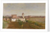Trinita dei Monti from the Villa Medici, c.1830-34 by Jean Baptiste Camille Corot