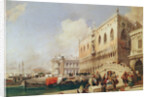 View of Venice. The Riva degli Schiavoni and the Doge's Palace by Richard Parkes Bonington