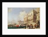 View of Venice. The Riva degli Schiavoni and the Doge's Palace by Richard Parkes Bonington