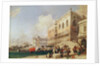 View of Venice. The Riva degli Schiavoni and the Doge's Palace by Richard Parkes Bonington