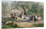 Promenade au Bois by Eugene Charles Francois Guerard
