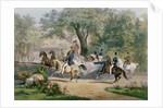 Promenade au Bois by Eugene Charles Francois Guerard