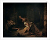 The Prisoner of Chillon, 1834 by Ferdinand Victor Eugene Delacroix