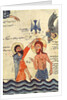 Ms 481 fol.8v Baptism of Christ by Guirages