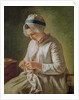 The Seamstress or, Young Woman Working by Francoise Duparc