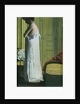 Nude in an Interior, Woman Removing her Shirt, 1900 by Felix Edouard Vallotton