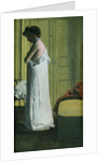 Nude in an Interior, Woman Removing her Shirt, 1900 by Felix Edouard Vallotton