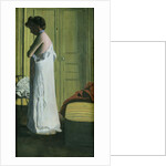 Nude in an Interior, Woman Removing her Shirt, 1900 by Felix Edouard Vallotton