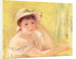 Woman in a Straw Hat, 1879 by Pierre Auguste Renoir