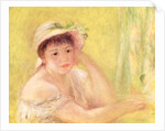 Woman in a Straw Hat, 1879 by Pierre Auguste Renoir