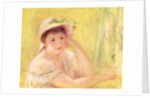Woman in a Straw Hat, 1879 by Pierre Auguste Renoir