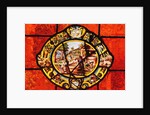 Window depicting September, from Montigny by French School