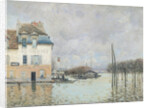 The Flood at Port-Marly, 1876 by Alfred Sisley