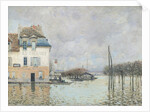 The Flood at Port-Marly, 1876 by Alfred Sisley