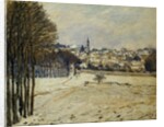 The Snow at Marly-le-Roi, 1875 by Alfred Sisley
