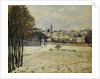 The Snow at Marly-le-Roi, 1875 by Alfred Sisley