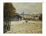 The Snow at Marly-le-Roi, 1875 by Alfred Sisley