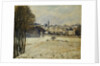 The Snow at Marly-le-Roi, 1875 by Alfred Sisley