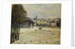 The Snow at Marly-le-Roi, 1875 by Alfred Sisley