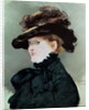 Portrait of Mery Laurent 1882 by Edouard Manet