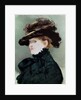 Portrait of Mery Laurent 1882 by Edouard Manet