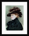 Portrait of Mery Laurent 1882 by Edouard Manet