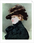Portrait of Mery Laurent 1882 by Edouard Manet