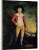 Portrait of William Seward with a Cricket Bat, c.1788-91 by Ozias Humphry