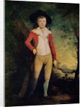 Portrait of William Seward with a Cricket Bat, c.1788-91 by Ozias Humphry