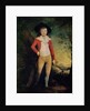 Portrait of William Seward with a Cricket Bat, c.1788-91 by Ozias Humphry