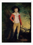 Portrait of William Seward with a Cricket Bat, c.1788-91 by Ozias Humphry