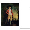 Portrait of William Seward with a Cricket Bat, c.1788-91 by Ozias Humphry