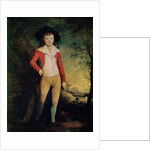Portrait of William Seward with a Cricket Bat, c.1788-91 by Ozias Humphry