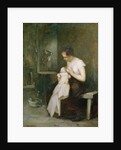Young Mother, study for a painting for the Salon of 1879 by Eugene Carriere