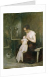 Young Mother, study for a painting for the Salon of 1879 by Eugene Carriere